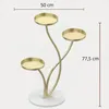 Stojan na květiny v loftovém stylu - 77,5 cm - Kovová Náhled obrázku produktu 6