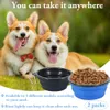 1000ml Faltbarer Hundenapf, 2Pcs Große Hundenapf Faltbar Produktbild-Vorschau 6