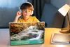 MuchoWow® Laptop Aufkleber Sticker Cover Wald - Wasserfall Produktbild-Vorschau 3