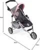 Bayer Chic 2000 612 26 Jogging Buggy "LOLA", Melan Produktbild-Vorschau 5