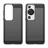 Huawei P60 / P60 Pro Hülle, Carbon-Faser TPU Silikon Produktbild-Vorschau 3