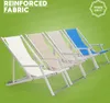 2er Set Strandliegen Liegestühle Sonnenliegen mit Armlehnen Produktbild-Vorschau 12