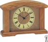 AMS 5138/4 Tischuhr Kaminuhr Funk Holz Eiche massiv mit Produktbild-Vorschau 2