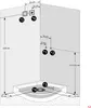 Dampfdusche Duschtempel Sauna Dusche Duschkabine D46-00M2 Produktbild-Vorschau 5