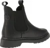 A black Chelsea boot shown from the side. Anteprima dell’immagine prodotto