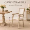 Chaise de salle à manger HOMCOM, chaise de cuisine avec Voir les images du produit 7
