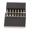 Close-up view of a TPM 2.0 module with 14 pins. Náhľad obrázku produktu