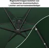 Ombrellone Izrielar 3 m verde con luce LED, ombrellone da Anteprima dell’immagine prodotto 4