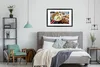 MuchoWow® MuchoWow® Gerahmtes Poster Käsefondue mit Brot Produktbild-Vorschau 7
