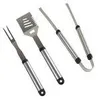 3teiliges Grillbesteck mit Zange, Gabel und Schieber aus Produktbild-Vorschau 1