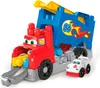 Mega Bloks Fast Tracks Rennwagen-Transporter mit Geräuschen Produktbild-Vorschau 7