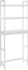 A white three-tiered shelf unit, likely for bathroom storage, shown against a plain white background. Náhled obrázku produktu