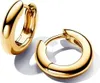Pandora Damen Scharnier-Creolen 16 mm, Gold, eleganter Produktbild-Vorschau 8