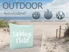 heimtexland ® Outdoorkissen 45x45 Dekokissen Outdoor Garten Produktbild-Vorschau 2