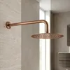 Rea Kulatá Dešťová Sprcha  Js-p014brg 25cm Brush Copper Náhled obrázku produktu 4