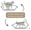 2er Set Katzenklo Ecke XXL Eck Katzentoilette mit Rand ohne Produktbild-Vorschau 5