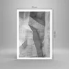 Poster - Poster ohne Rahmen - Beton Wand Grau - 70x100 cm - Produktbild-Vorschau 4
