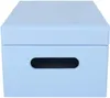 Creative Deco Blau Große Holzkiste Aufbewahrungsbox  |  30 Produktbild-Vorschau 5