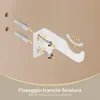 S'AFIELINA Staffa per radiatore 48 × 88 mm Materiale di Anteprima dell’immagine prodotto 7