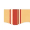 vidaXL Markisenvolant Gelb und Orange Gestreift 280x20 cm Produktbild-Vorschau 4