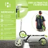 Habib Kickroller mit 205mm XXL Rädern | Klappbar: Grün Produktbild-Vorschau 9