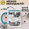 Tante Und Neffe Freunde Fürs Leben Tasse Geschenk für Produktbild-Vorschau 3