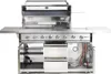SANTOS P-618 Gasgrill Edelstahl mit 6 Hauptbrennern plus Produktbild-Vorschau 3