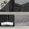 A collage of close-up images showcasing features of a rattan lounge set. Náhled obrázku produktu