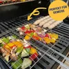 Best Sporting Grillkorb mit Holzgriff I 27 x 24 x 3 cm I Produktbild-Vorschau 3