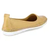 Andrea Conti Damen Mokassin Leder Slipper Ballerina Produktbild-Vorschau 4