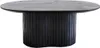 Couchtisch Schwarzes Mangoholz - Oval - 90x60x35cm - Ava Produktbild-Vorschau 1