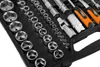 A close-up view of a toolset laid out in a black case. Anteprima dell’immagine prodotto