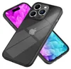 Hybrid Hülle für iPhone 14 Pro Max - Klar Transparent Acryl Produktbild-Vorschau 1