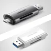 Adapter USB + USB-C UGREEN  CM185 czytnik kart SD + microSD Podgląd zdjęcia produktu 27