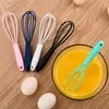 5 Stück bunte Mini-Schneebesen aus Silikon für die Küche – Produktbild-Vorschau 4