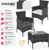 TecTake 402864, Šedá, 2 sedadlo/sedadel, Dospělí a děti, Náhled obrázku produktu 3