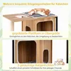 Drapak 2 w 1 Domek dla kota 3-poziomowy drapak ze Podgląd zdjęcia produktu 5