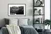 MuchoWow® Gerahmtes Poster Schwarz-Weiß-Fotografie der Produktbild-Vorschau 2