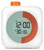 A digital timer with a digital display showing time and a countdown. Náhled obrázku produktu