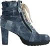 Rock Rebel by EMP Damen blaue High-Heels aus Jeans-Stoff im Produktbild-Vorschau 6