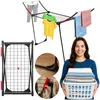 Springos® Wäschetrockner Klappbar Balkon Wäscheständer Produktbild-Vorschau 2