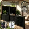 Solarzaun 4.0 Schwarz (rostfreier Stahl), mit 2 1722mm Produktbild-Vorschau 3