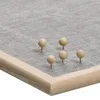 Zeller 11271 Zeller Pinnwand 60,0 x 40,0 cm Leinen grau Productafbeelding-voorbeeld 3