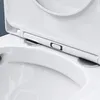 doporro WC à Poser Céramique Blanc Toilette avec Réservoir Voir les images du produit 6