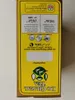 Side view of a yellow tea box with product information and branding. Produktbild-Vorschau