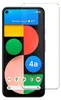 A screen protector is placed over a smartphone. Produktbild-Vorschau