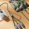 INF Type-C 3-in-1 adapterkabel – aluminium gevlochte USB-C Productafbeelding-voorbeeld 5