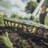 Rateau à dents courbes Xact - 14 dents  manche aluminium - Voir les images du produit 2