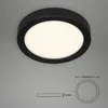 Lampa sufitowa LED BRILONER FIRE BLACK, neutralne białe Podgląd zdjęcia produktu 5