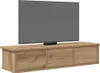 vidaXL Nástenná skrinka Artisan dub 88x26x18,5 cm materiál Náhľad obrázku produktu 3